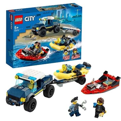 60272 City Elit Polis Tekne Taşıma Aracı /166 Parç