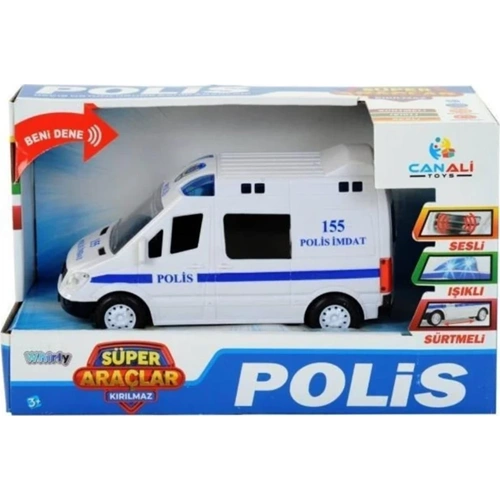 CANALİ 9999-1 PİLLİ KIRILMAZ SESLİ POLİS