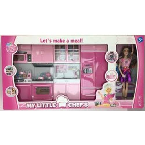 KAYYUM 2014 BEBEKLİ MUTFAK SETİ 4 LÜ