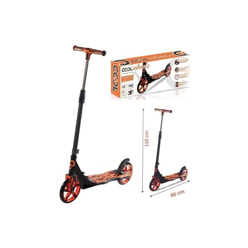 FURKAN 58505 12+TURUNCU SCOOTER