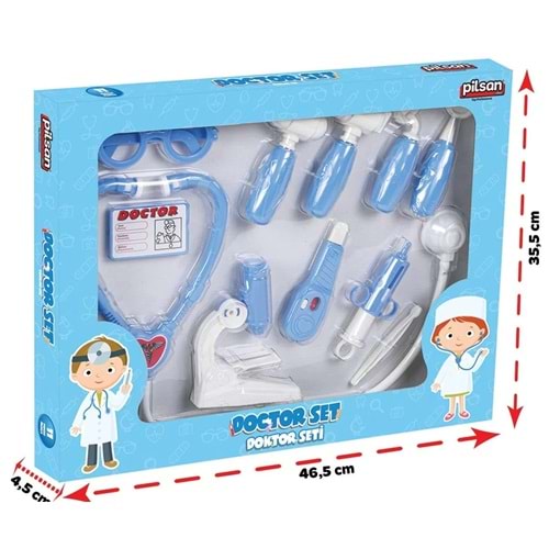 PİLSAN 03 232 DOKTOR SETİ (MAVİ)
