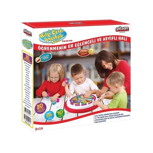 PİLSAN 08 042 BİLGİ ÇARKI ANAOKULU SETİ