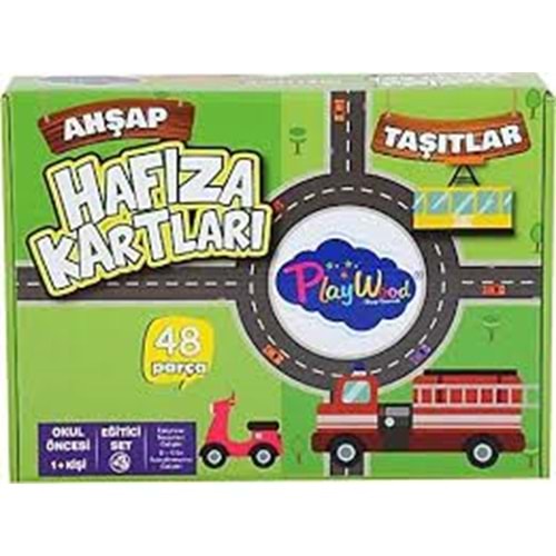 ONY 08 EĞİTİCİ AHŞAP HAFIZA KARTLARI TAŞITLAR