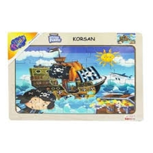 ONY 53/54/55/56 AHŞAP EĞİTİCİ PUZZLE / KORSAN