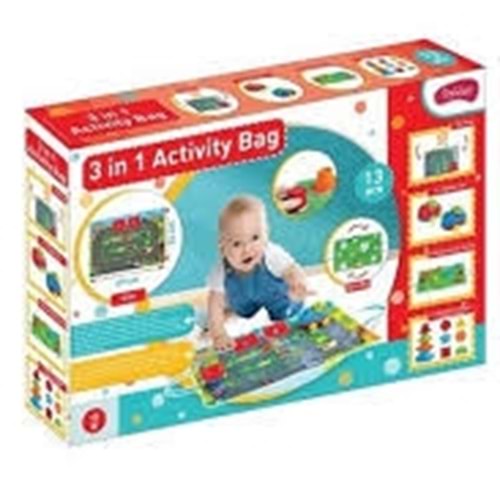 FURKAN 59106 BABIES 3 IN 1 AKTİVİTE ÇANTASI