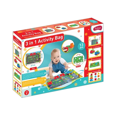 FURKAN 59106 BABIES 3 IN 1 AKTİVİTE ÇANTASI