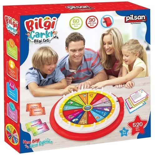 PİLSAN 03 701 BİLGİ ÇARKI BİLGİ SETİ