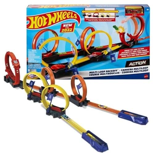 HDR83 Hot Wheels Çok Çemberli Yarış Seti