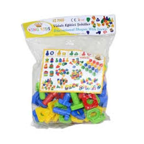 ZAFER 5107 VİDA BLOKLAR 64 PARÇA7160