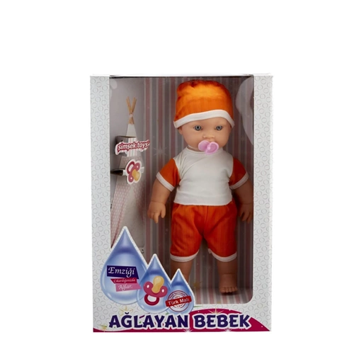 ŞİMŞEK 5501 EMZİKLİ KEL VE SAÇLI MÜZİKLİ BEBEK