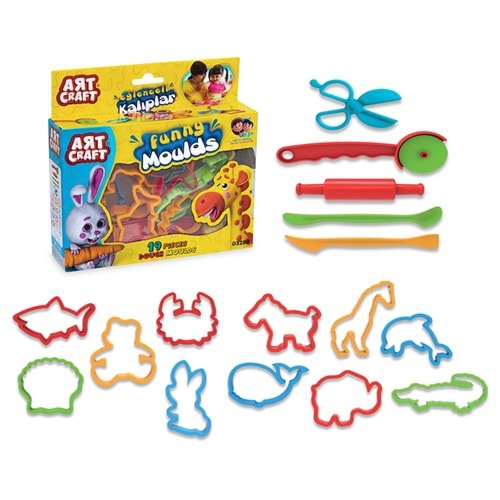 DEDE 03299 19 PÇS EĞLENCELİ KALIPLAR