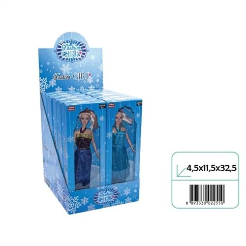 OYDAŞ 02255 FOZEN GİRL MANKEN BEBEK