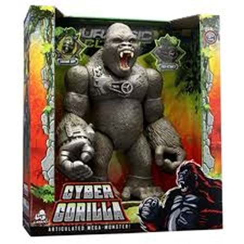 SUNMAN 37108 OYUN SETJURASSIC CLASH CYBERGORILLA 27CM.