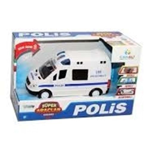 CANALİ E-89-2689A PİLLİ IŞIKLI POLİS ARABASI