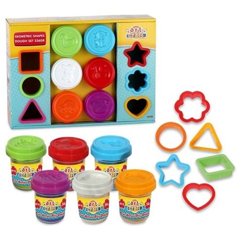DEDE 03283 GEOMETRİK ŞEKİLLER OYUN HAMUR SETİ