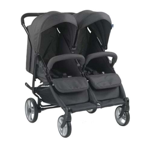 BABYHOPE BH-3077 CITY-TWIN İKİZ PUSET(Siyah)