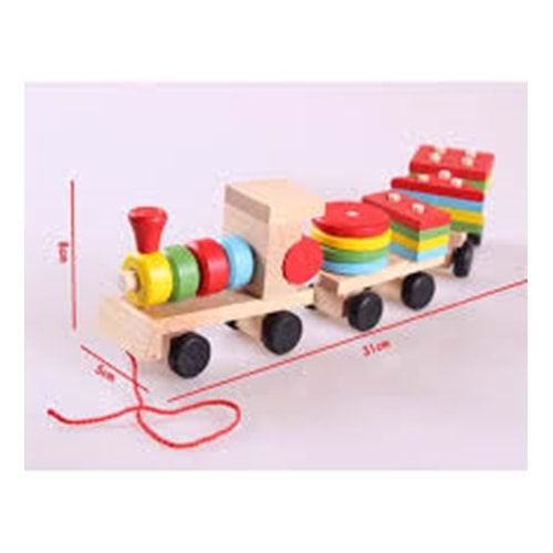 HAMAHA 3 MODEL AHŞAP TREN