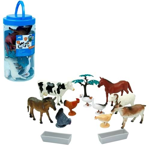 VARDEM SH-D6403 23CM KOVADA 13PCS CIFTLIK HAYVANI