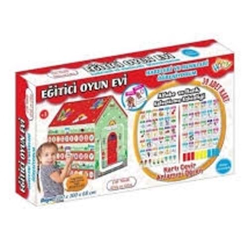 FURKAN 59625 EĞTİCİ OYUN EV SETİ OYUN ÇADIRI