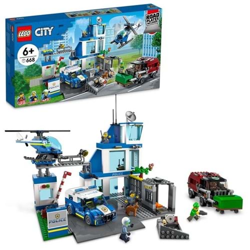 LEGO 60316 City - Polis Merkezi 668 parça +6 yaş