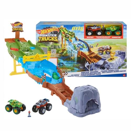 HGV12 Hot Wheels Monster Trucks Heyecanlı Yarışlar