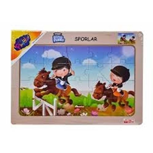ONY-85/86/87/88 AHŞAP EĞİTİCİ PUZZLE / SPORLAR