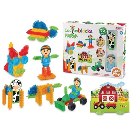 DEDE 03312 KAKTÜS BLOKLAR ÇİFTLİK 75 PRÇ.