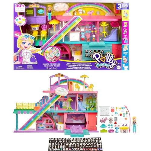 HHX78 MTL POLLY POCKET GÖKKUŞAĞI ALIŞVERİŞ MERKEZİ