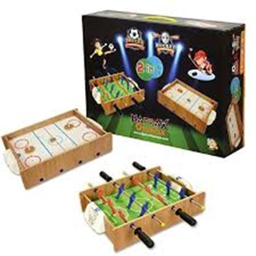 MATRAX 412 AHŞAP HOKEY VE MASA MAÇ OYUN SETİ
