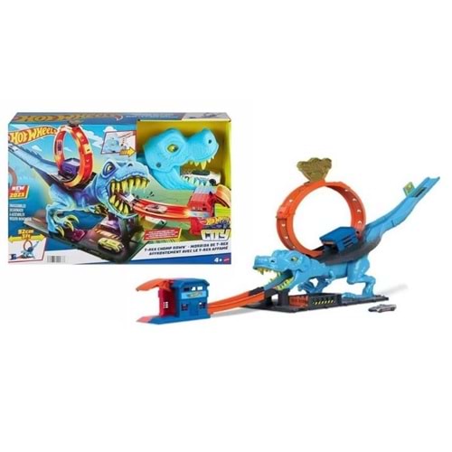 HKX42 Hot Wheels Dinozor ile Mücadele Oyun Seti