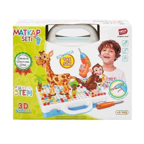 BİRLİK URT014-003 3D MATKAP SETİ SÖKTAK ARAÇLAR -BRL