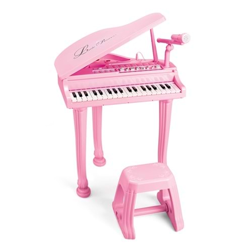 VARDEM SM88022(PINK) KUT. 37TUS MINI PIANO (Mikrofon ve