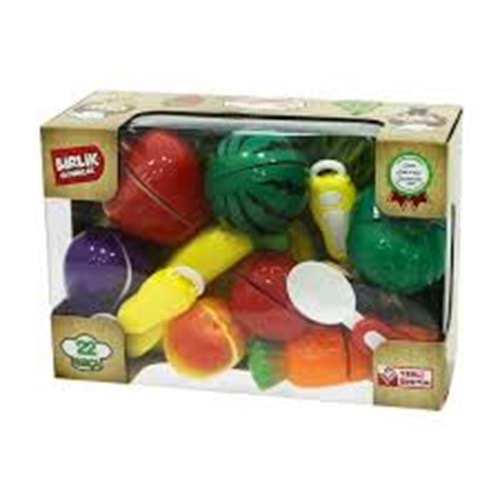 BİRLİK 24 22 PCS ÇİLEKLİ KESİLEBİLEN MEYVELER