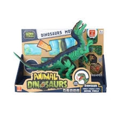 MEGA 010101BIG301A4 ANIMAL SERİSİ SESLİ IŞIKLI DİNOZOR A4