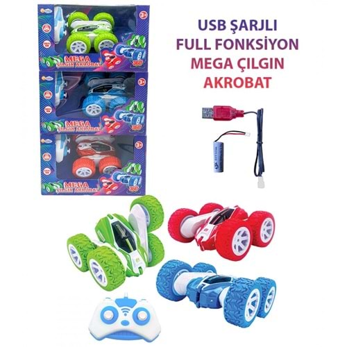 DMN 3688-G99A UK ŞARJLI AKROBASİ ARABASI