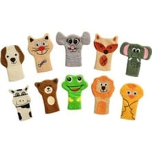 ANADOLU 5086 HAYVANLARPARMAK KUKLA SET10LU