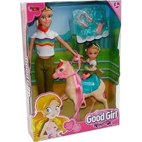 VARDEM WG-115162 KUTULU 29CM ATLI KIZI VE ANNE