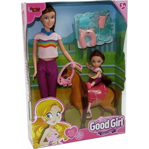 VARDEM WG-115162 KUTULU 29CM ATLI KIZI VE ANNE