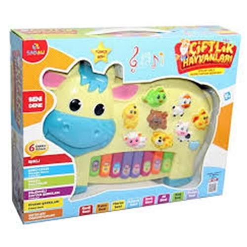 CANALİ 2222 ÇİFTLİK HAYVANLARI PİYANO İNEK