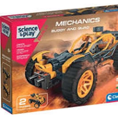 CLEMENTONİ 75077TR Mekanik Laboratuvarı - Buggy ve Quad +8 ya