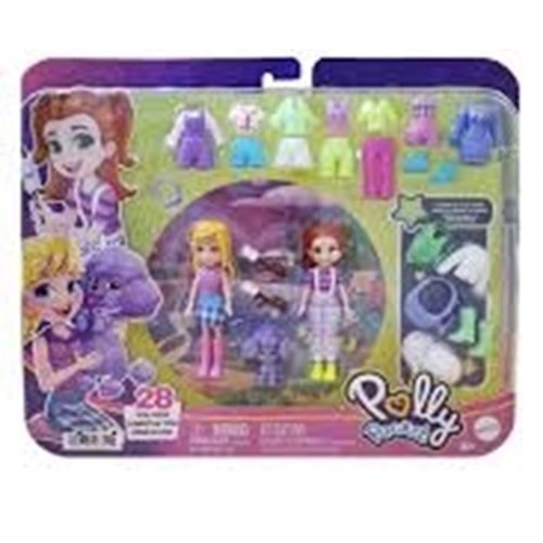 MATTEL HNF51 Polly Pocket ve Arkadaşları Farklı Moda Akse