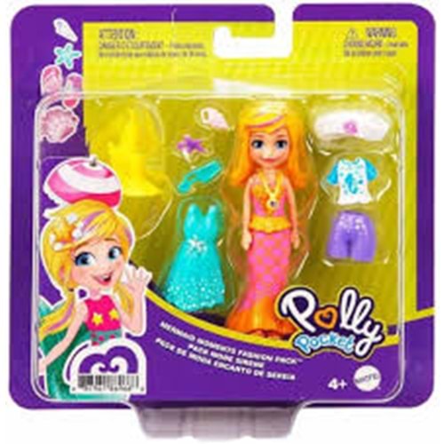 MATTEL HNF50 Polly Pocket ve Moda Aksesuarları Oyun Setle