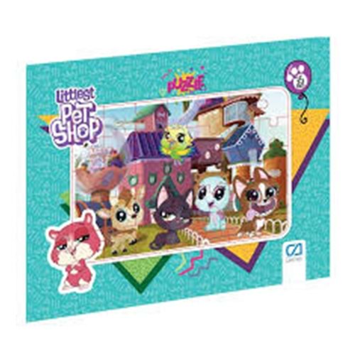 GAMES CAFRM-5018-5019 LITTLEST PET SHOPFRAME PUZZLE 35