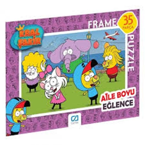 GAMES CAFRM-5049-5050 KRAL ŞAKİR FRAMEPUZZLE 35