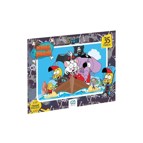GAMES CAFRM-5049-5050 KRAL ŞAKİR FRAMEPUZZLE 35