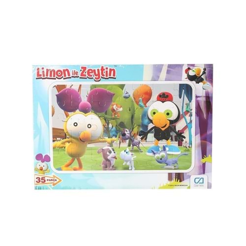 GAMES CAFRM-5082-5083 LİMON İLE ZEYTİNFRAME PUZZLE 35