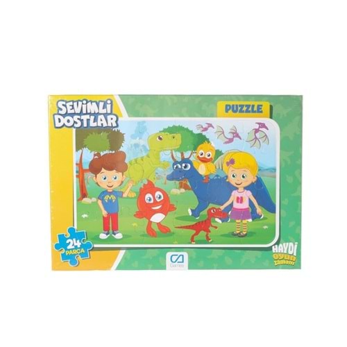 GAMES CAFRM-5121-5122 SEVİMLİ DOSTLARFRAME PUZZLE 24