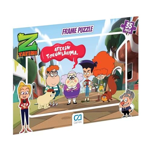 GAMES CAFRM-5163-5164 Z TAKIMI FRAME PUZZLE35