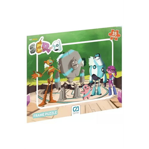 GAMES CAFRM-5200-5201 SER-A FRAME PUZZLE 35