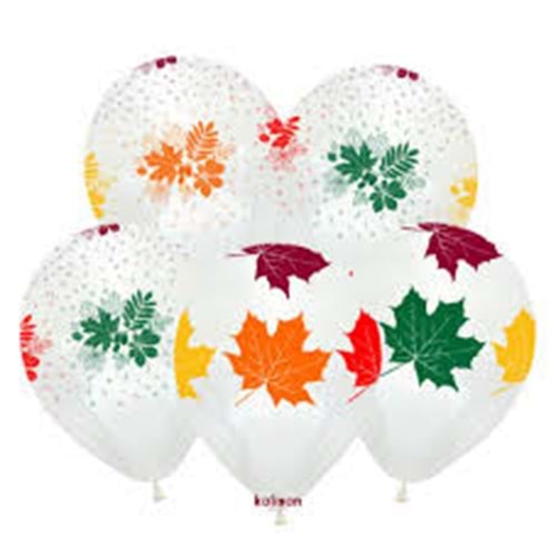 BLN BMB1112TYP4135 ÇEPEÇEVRE YAPRAK BASKILI BEYAZ 12